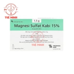 Magnesi sulfat kabi 15%
